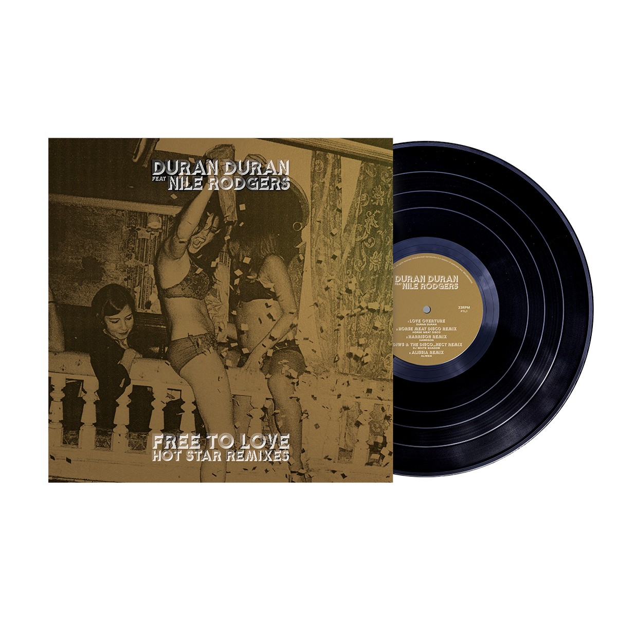 Free To Love: Hot Star Remixes - SPECIAL EDITION Vinyl (Web Store Exclusive)
