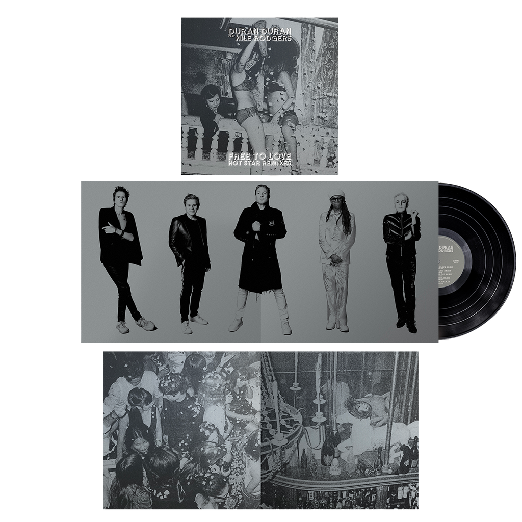 Free To Love: Hot Star Remixes - 12" Vinyl