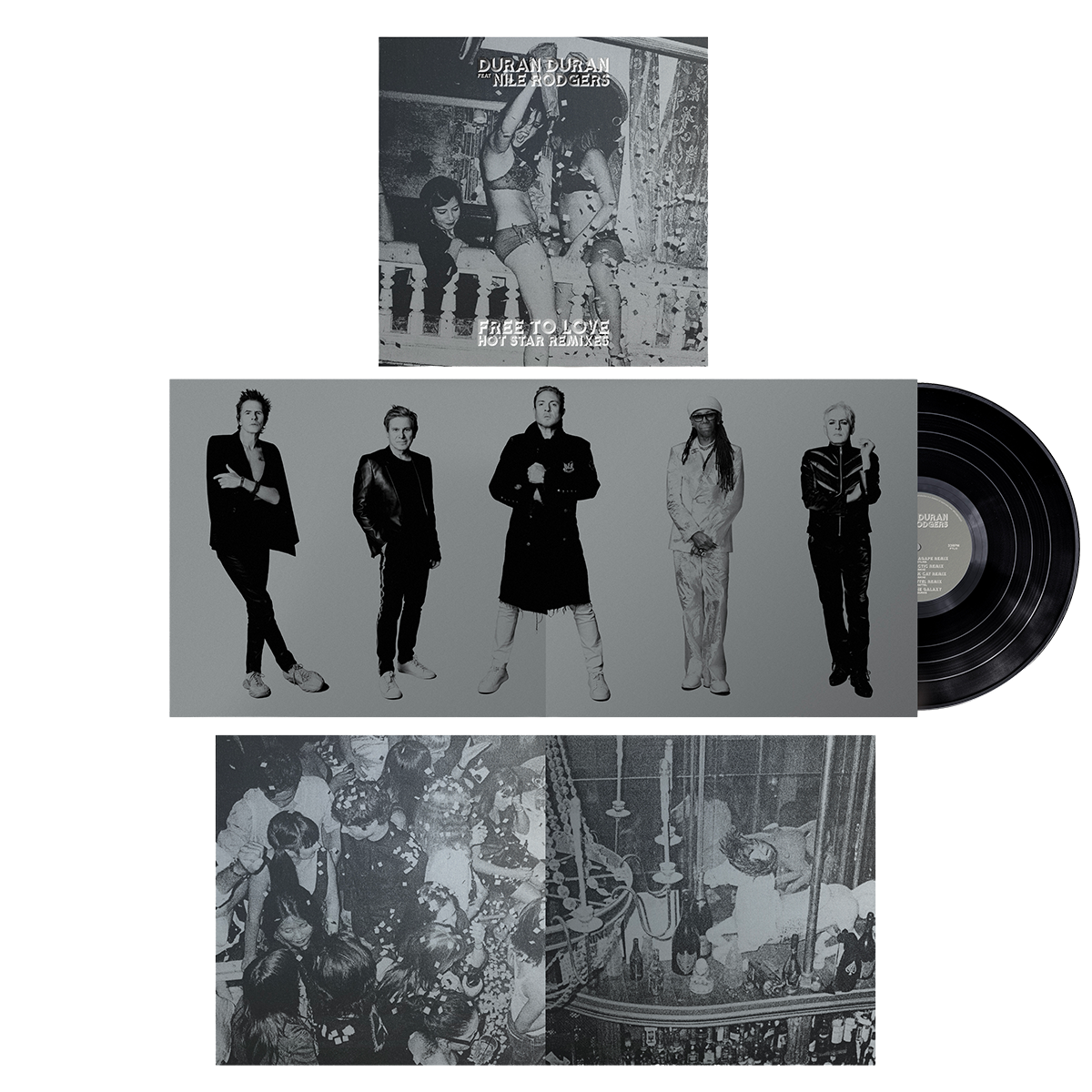 Free To Love: Hot Star Remixes - 12" Vinyl