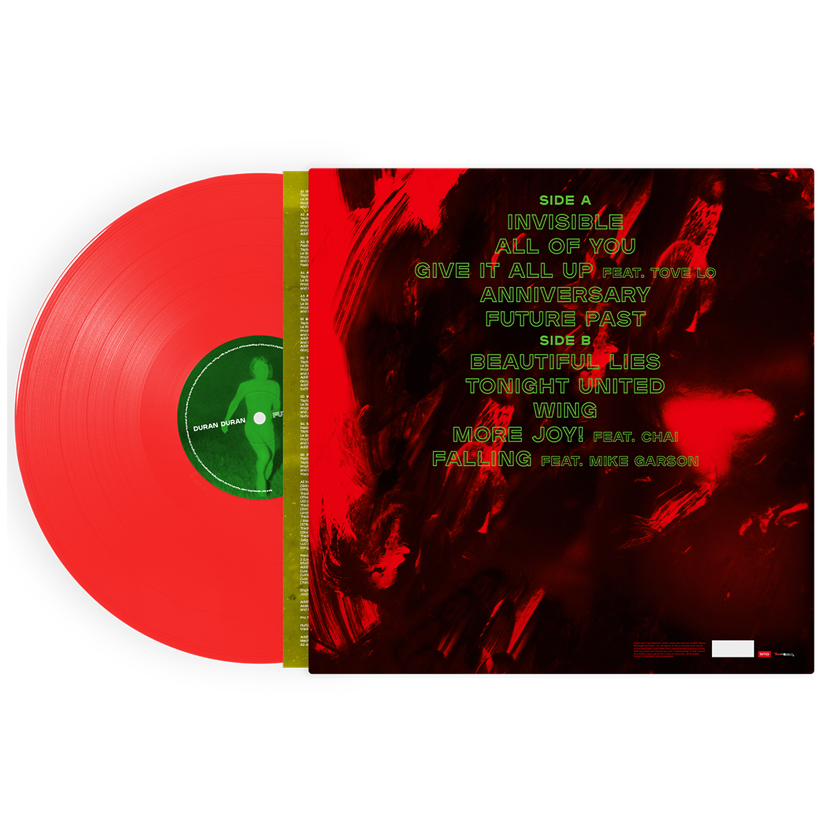 FUTURE PAST - Vinyl LP (Red Transparent)